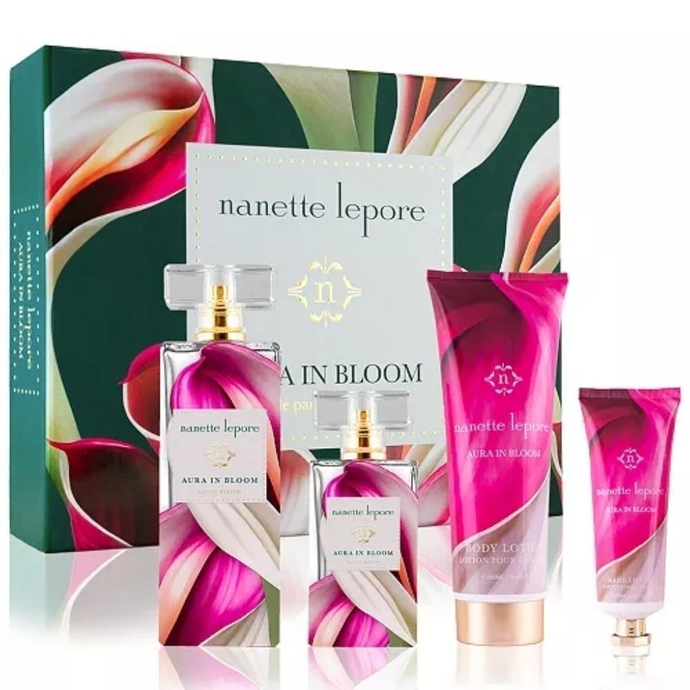 Nanette Lepore Aura in Bloom Eau De Parfum Collection NWT